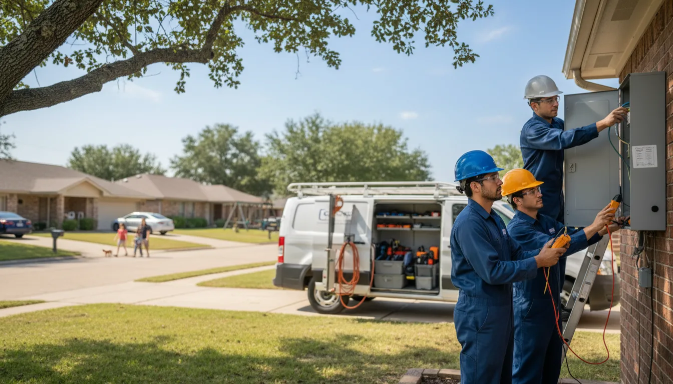 Certified electrician providing emergency electrical services in Howard, OH